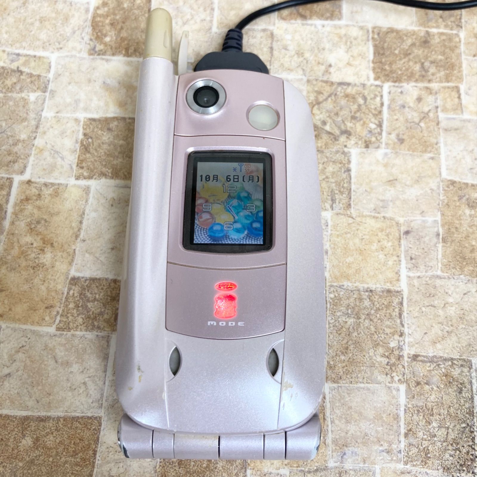 ドコモ　N505is ピンク 初期化 動作確認済】 docomo N505iS ピンク 本体のみ ガラケー ドコモ