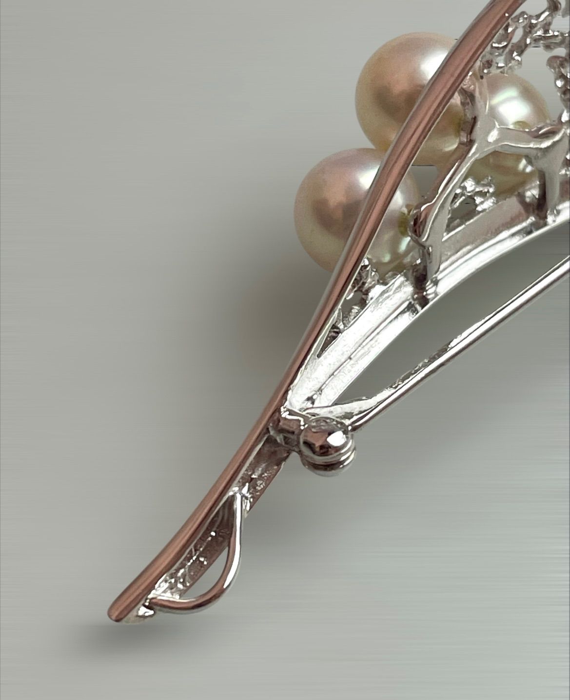 キラキラ 大きめCCマーク ブローチ シルバー CHANEL CCマーク ブローチ