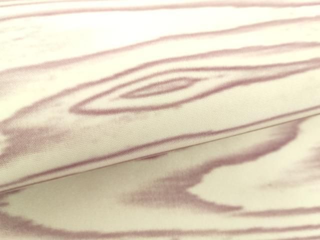 平和屋着物●東京友禅　熊谷好博子　塩瀬　九寸名古屋帯　木目文　正絹　逸品　DAAU5763ps 平和屋着物○東京友禅 熊谷好博子 塩瀬 九寸名古屋帯 木目文 正絹 逸品