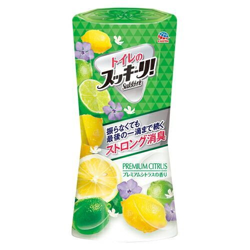 まとめ トイレ用消臭剤 アース製薬 トイレのスッキーリ プレミアムシトラス 317826 4901080647115 1個 ×32セット