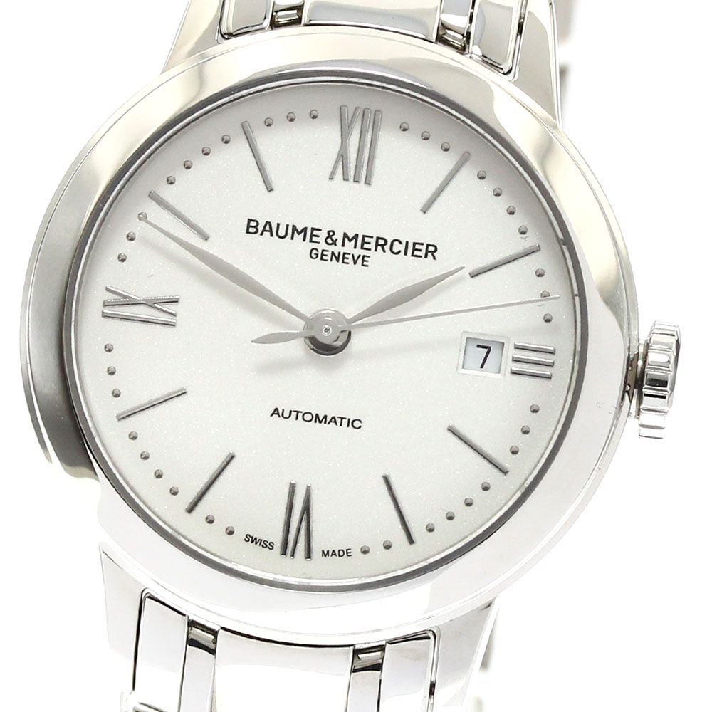 ボーム＆メルシェ Baume - Mercier MOA10492 クラシマ デイト 自動巻き レディース 保証書付き_909567