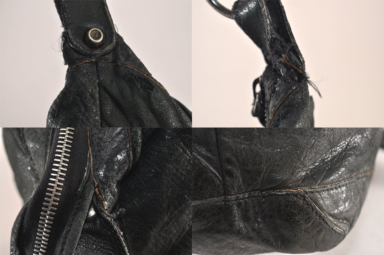【美品】☆希少モデル　BALENCIAGA バレンシアガ レザーバックパック BALENCIAGA バレンシアガ クラシック ザ デイ ショルダーバッグ