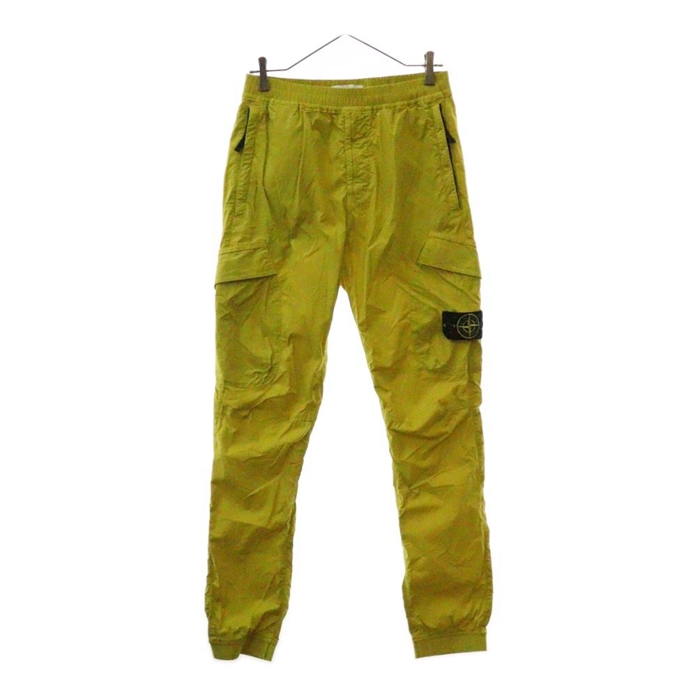 STONE ISLAND ストーンアイランド ロゴワッペン付 イージーカーゴパンツ イエロー 701532203