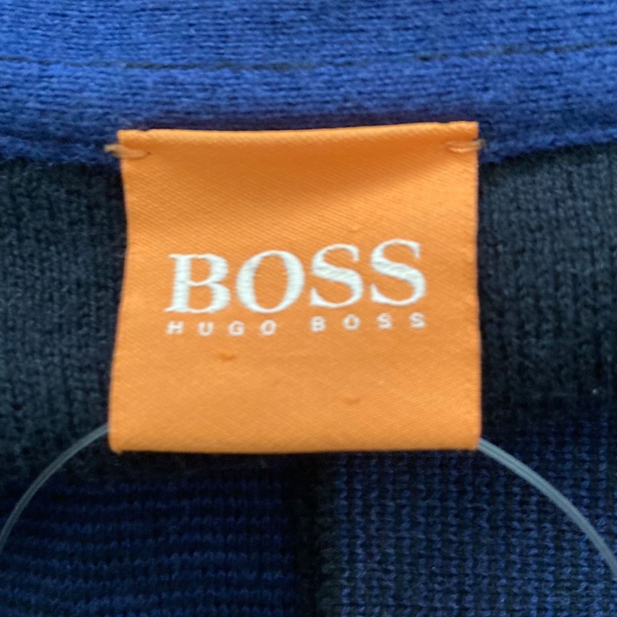 HUGOBOSS(ヒューゴボス) 長袖セーター サイズM メンズ - ダークネイビー Vネック