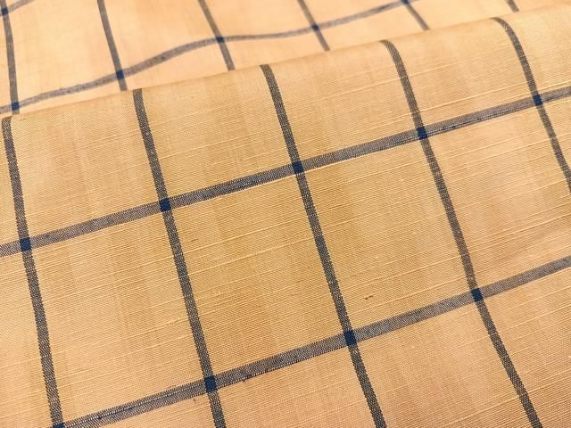 平和屋着物○上質な紬 格子 正絹 逸品 AAAY5991ph - メルカリ 
