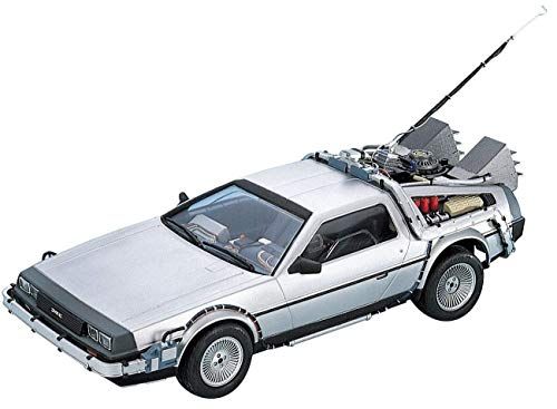 青島文化教材社 1/24 ムービーメカシリーズ BT-01 バック・トゥ・ザ・フューチャー パートI タイムマシン プラ