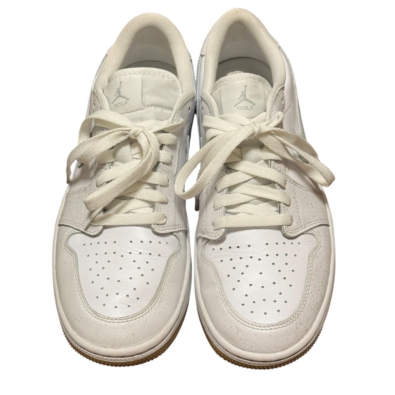 MY12 NIKE ナイキ エア ジョーダン 1 LOW G WHITE/PURE PLATINUM 26.5 
