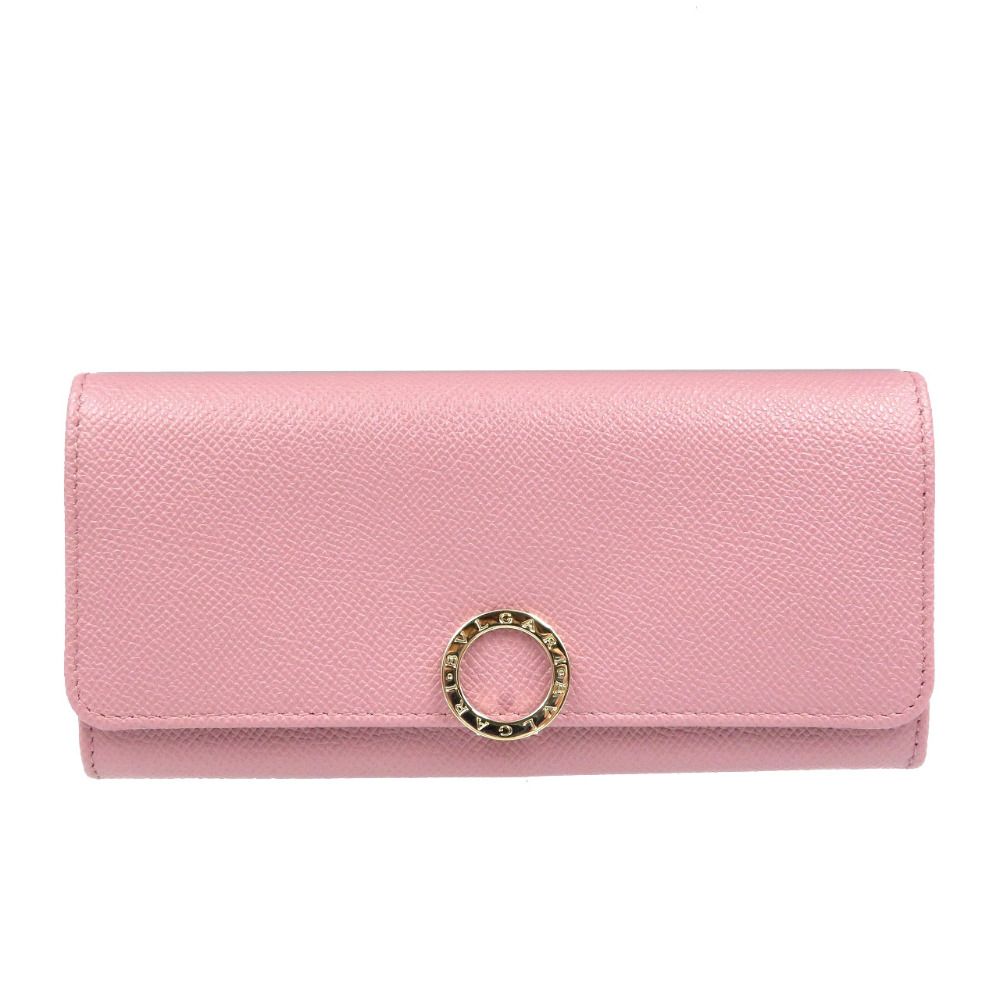 未使用 ブルガリ ロゴクリップ 282870 レザー ゴールド金具