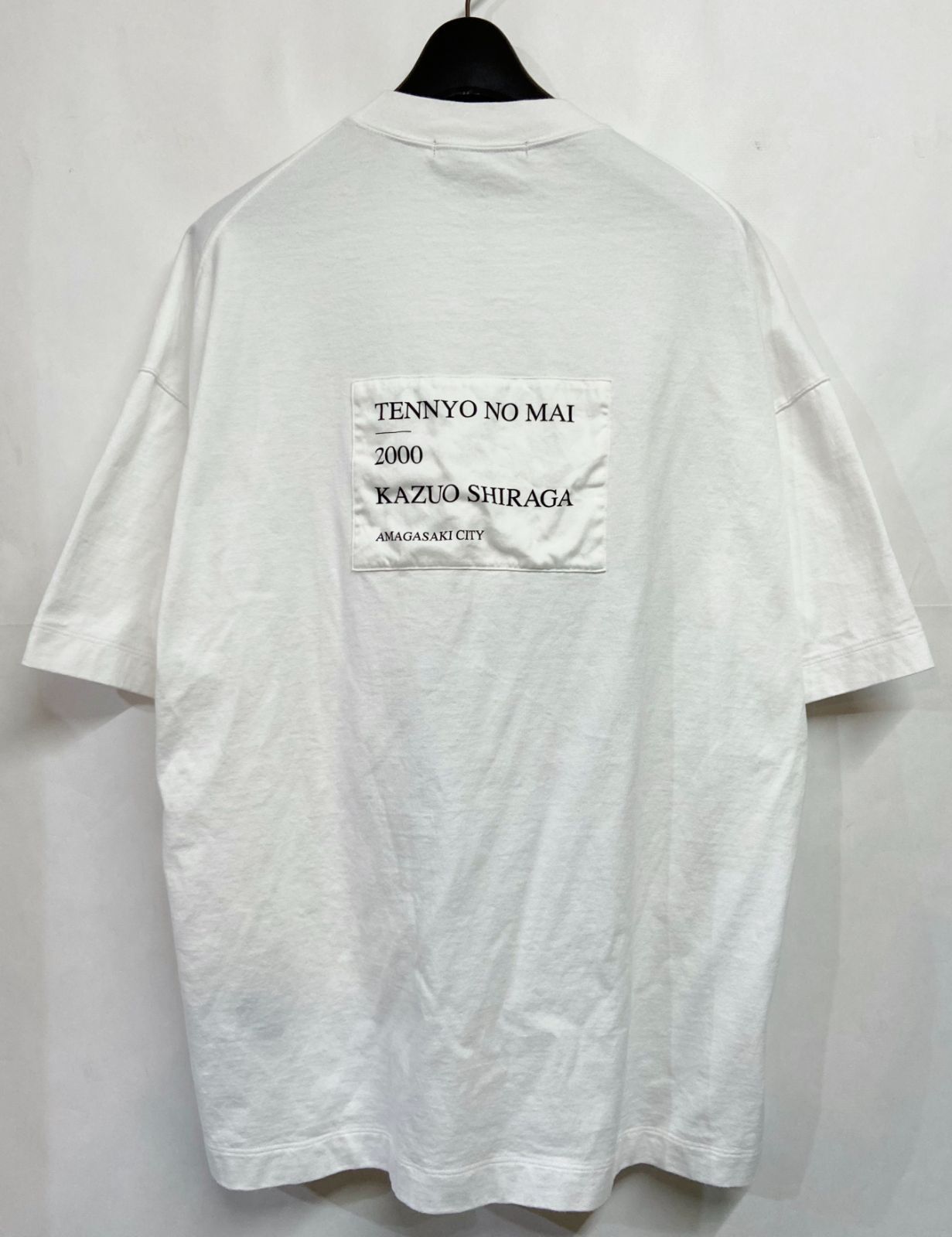ALMOSTBLACK|オールモストブラック DROPSHOULDER PRINT T 白髪 ALMOSTBLACK|オールモストブラック DROPSHOULDER PRINT T 白髪
