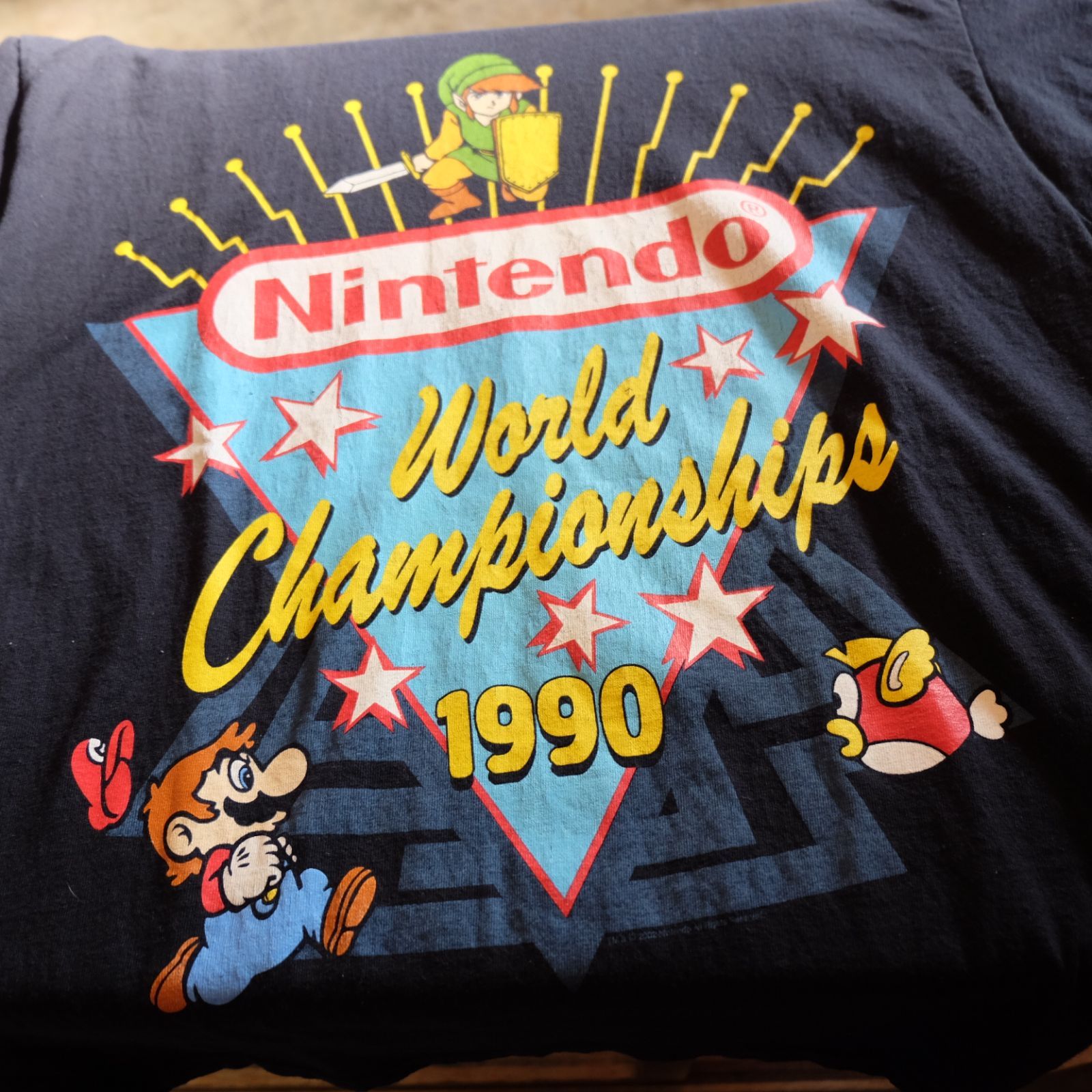 Nintendo ワールド・チャンピオンシップ1990 Tシャツ　オフィシャルL