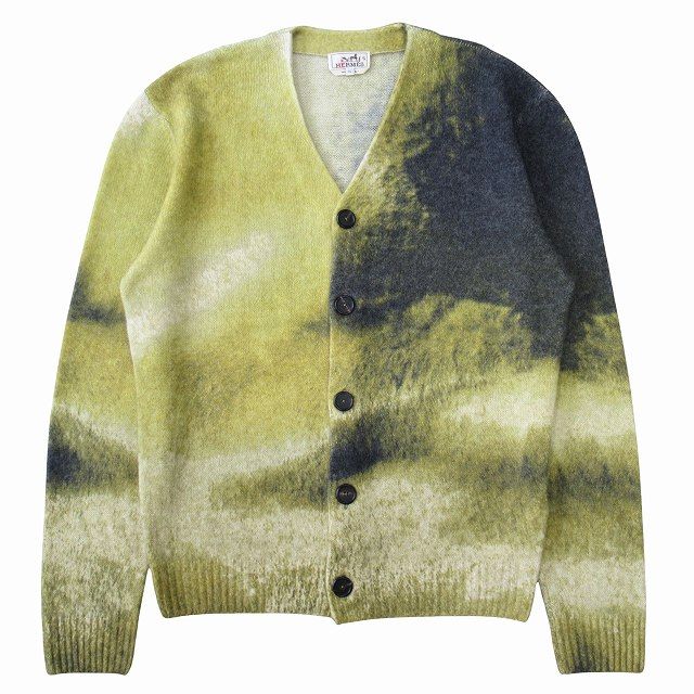 HERMES エルメス アルパカ ニット カーディガン