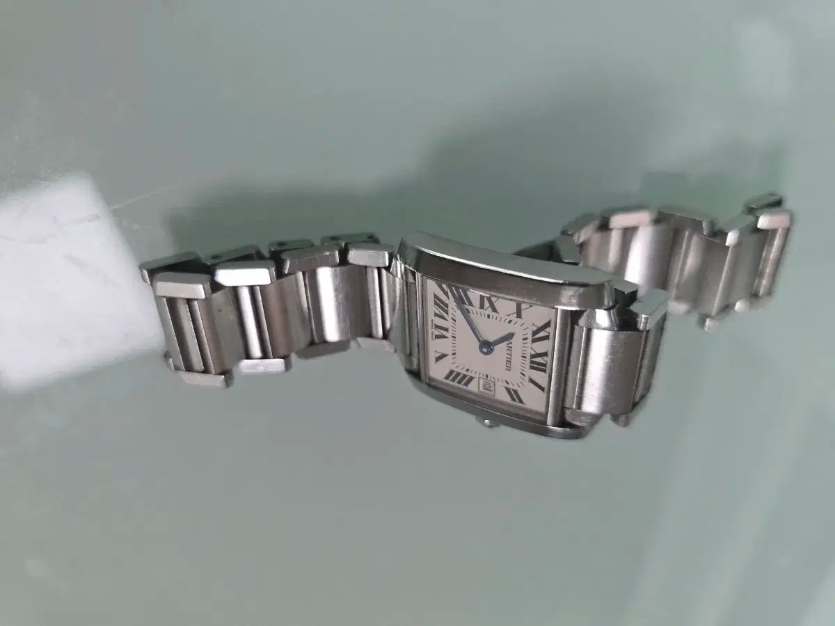 カルティエ タンクフランセーズ スチール 時計