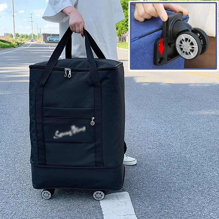 リアルスタイル REAL STYLE ボストンキャリーバッグ キャスター付き 機内持ち込み 旅行バッグ ボストンバック メンズ レディース 大容量  修学旅行 カバン 1泊 2泊 （ブラック） -ファッション通販 FASHION WALKER [LSDZW] ボストンキャリー キャリーバッグ ブラック F スーツケース 機内持ち込み 大容量 キャスター付き 手提げ 2way