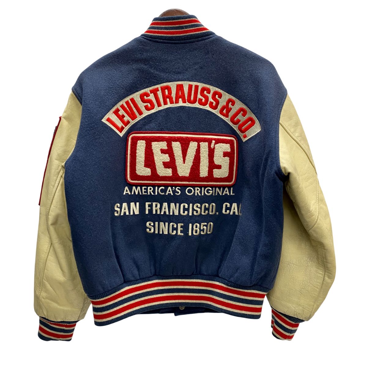 リーバイス Levi's 90's varsity jacket レザー スタジャン