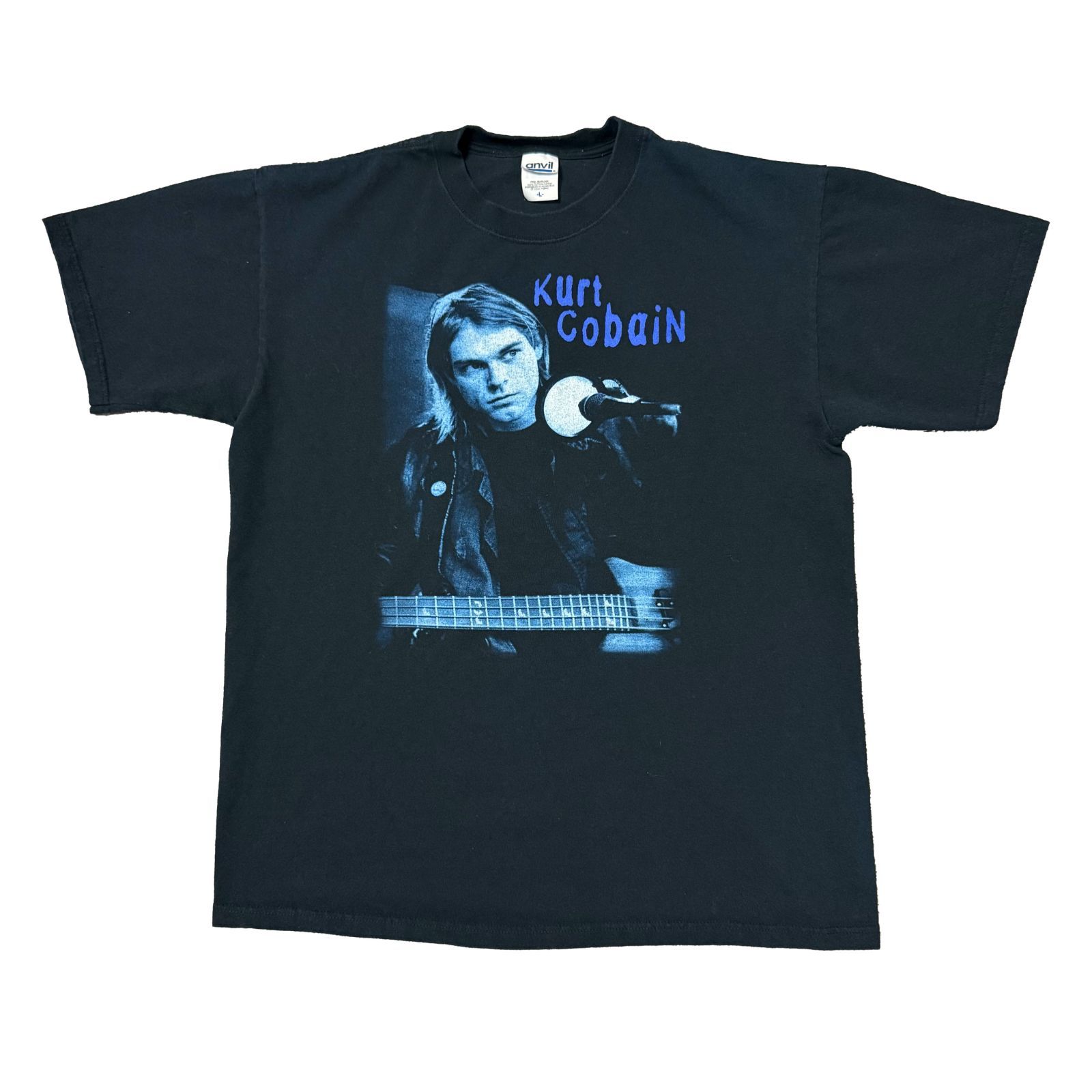 00s Kurt Cobain Notebook Death Note End of Music tee バンドT T 