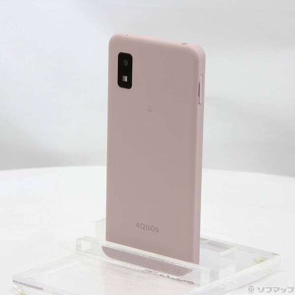 中古品〕 AQUOS wish3 64GB ピンク A302SH Y!mobile SIMフリー
