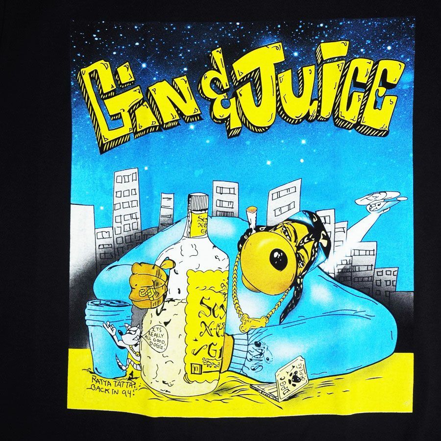 人気新品入荷 スヌープドッグ / Dogg Gin 半袖 & Juice 中古 Tシャツ ...