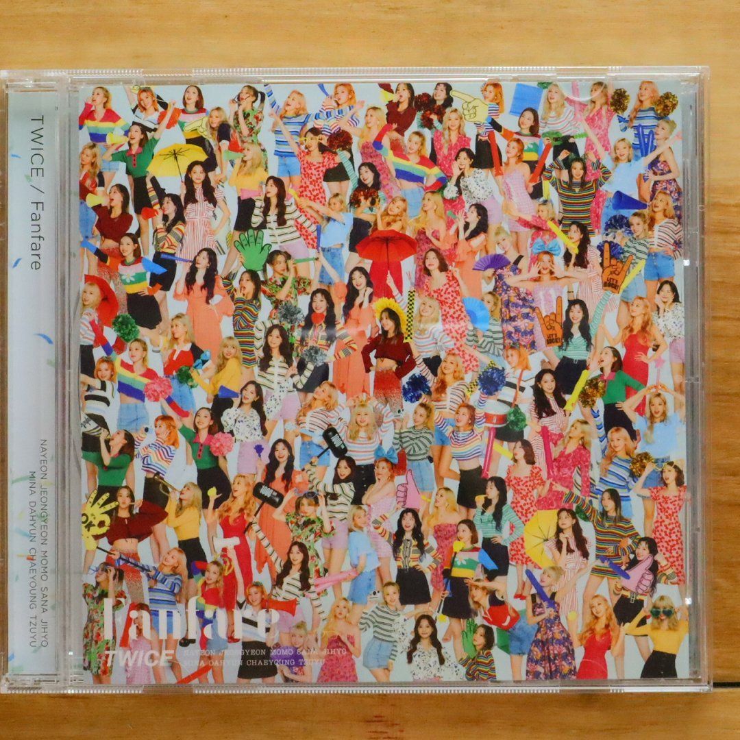 国内盤CD☆トゥワイス/TWICE□ Fanfare (Once Japan限定盤