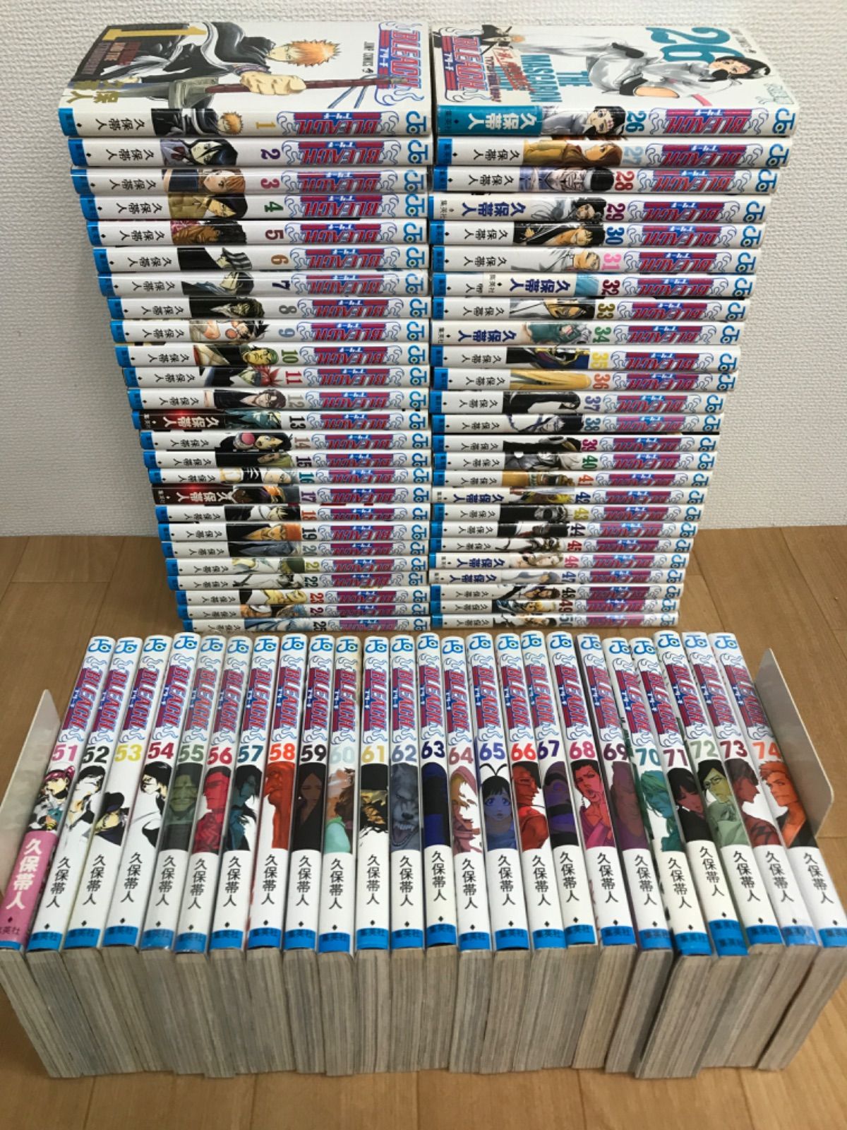 ☆④【未開封2冊】BLEACH ブリーチ 1~74巻 全巻セット 久保帯人