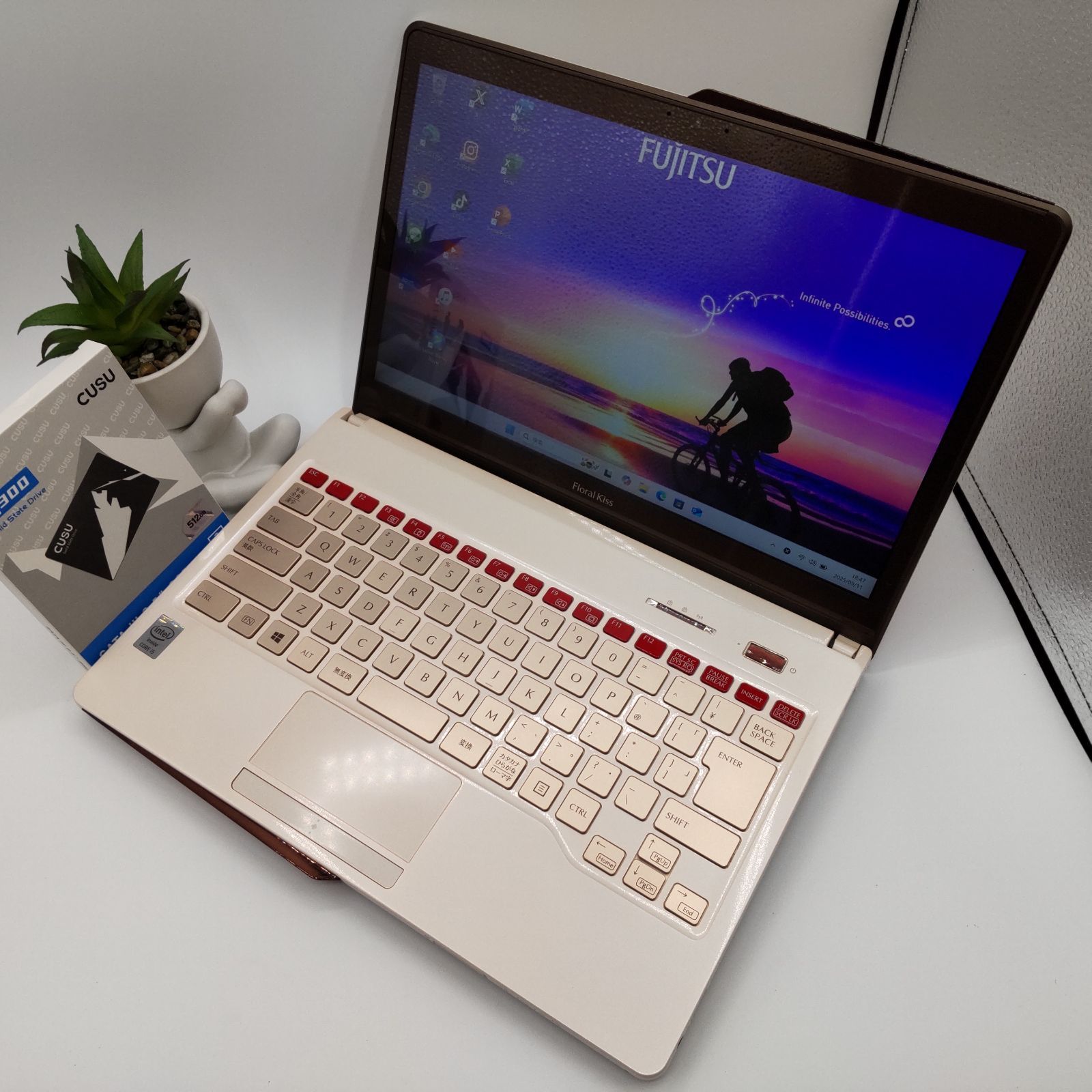 希少ツートン】富士通 Floral Kiss i5 SSD512GB - メルカリ