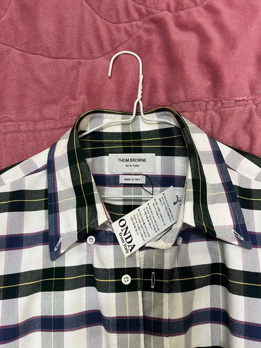 Thom Browne トム ブラウン オックスフォード チェック シャツ 4 サイズ 海外直販