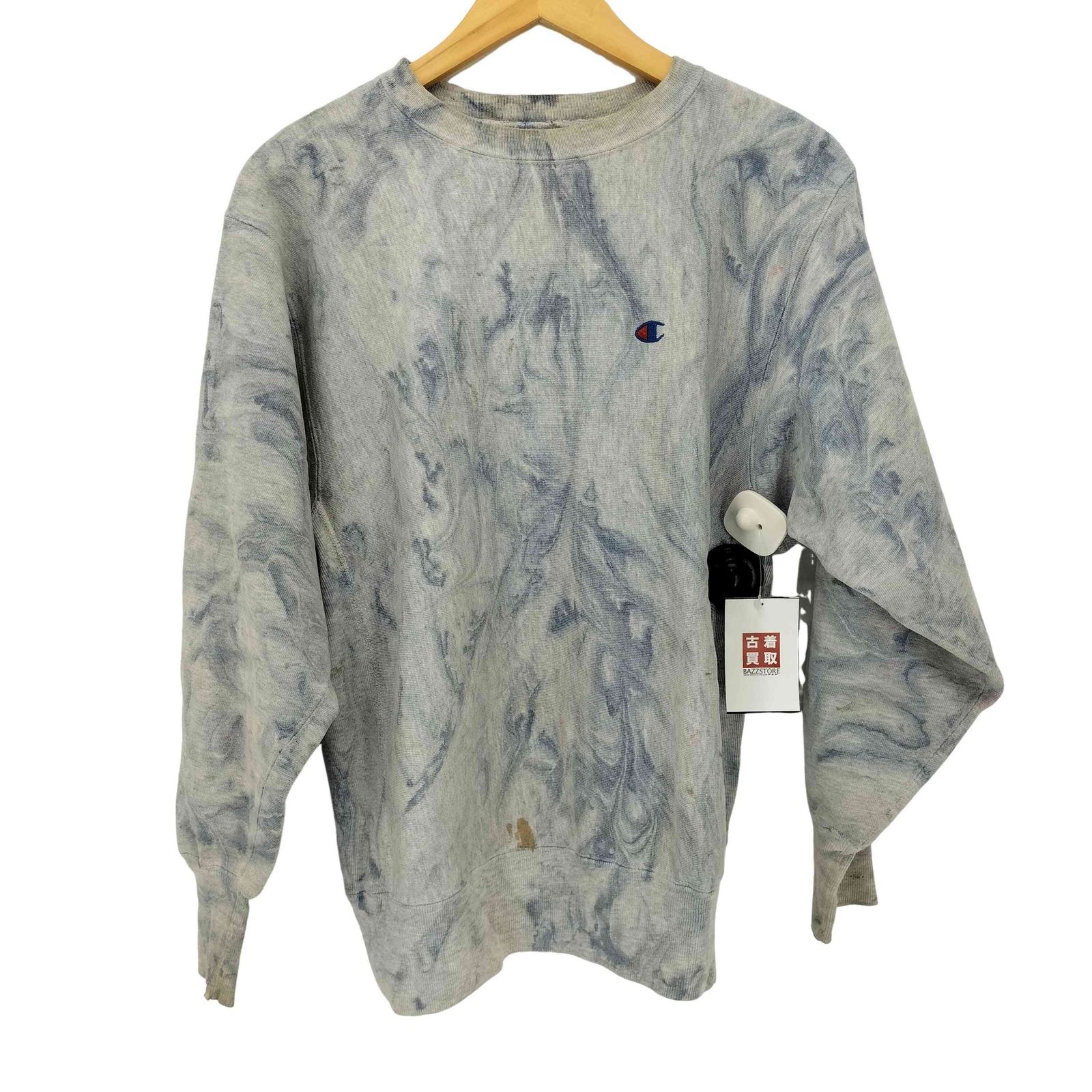 チャンピオン Champion 90S REVERSE WEAVE 目あり タイダイ スウェット 