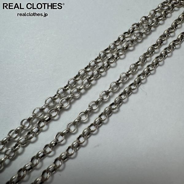 クロムハーツ　ロールチェーン　20インチ　chrome hearts クロムハーツネックレスロールチェーン20インチ（約50.8cm