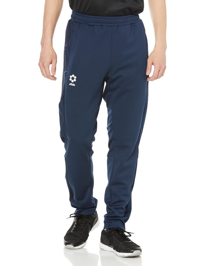 【新品・5営業日で発送】SFIDA(スフィーダ) TEAMPRES_ウォームアップパンツ (SA23805) 色 : NAVY サイズ : XL 