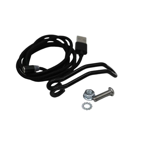 最速発送 KiLEY キーレイ LM-018 USB充電式砲弾ライト フロント Black 自転車 ライト 250ルーメン USB-C充電 BRIGHTFACE_UK