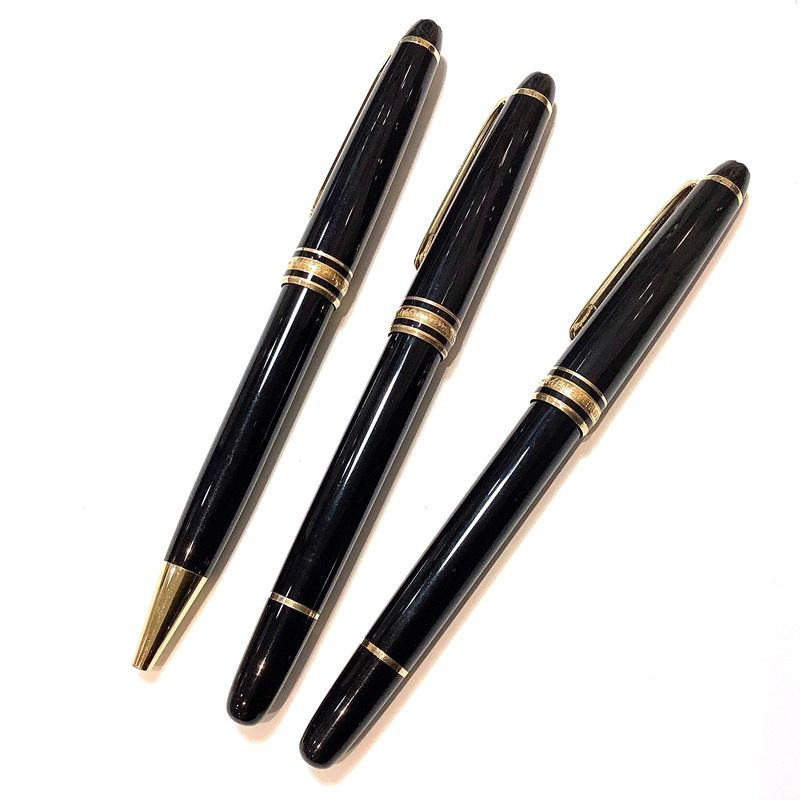 通販】 モンブラン Montblanc ボールペン 3本セット キャップ式