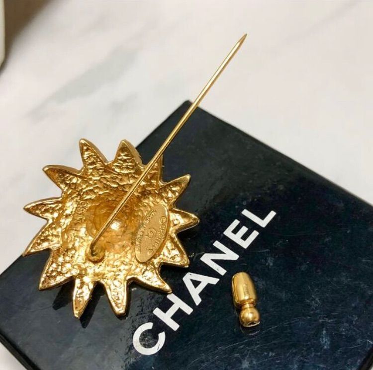 レア シャネル Chanel ヴィンテージ ココマーク ライオン 太陽