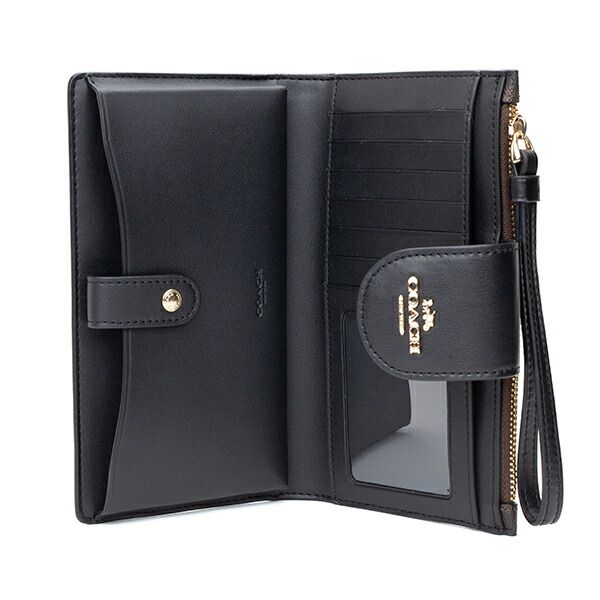 新品 コーチ COACH 長財布 テック ウォレット ブラウン 茶 - メルカリ 