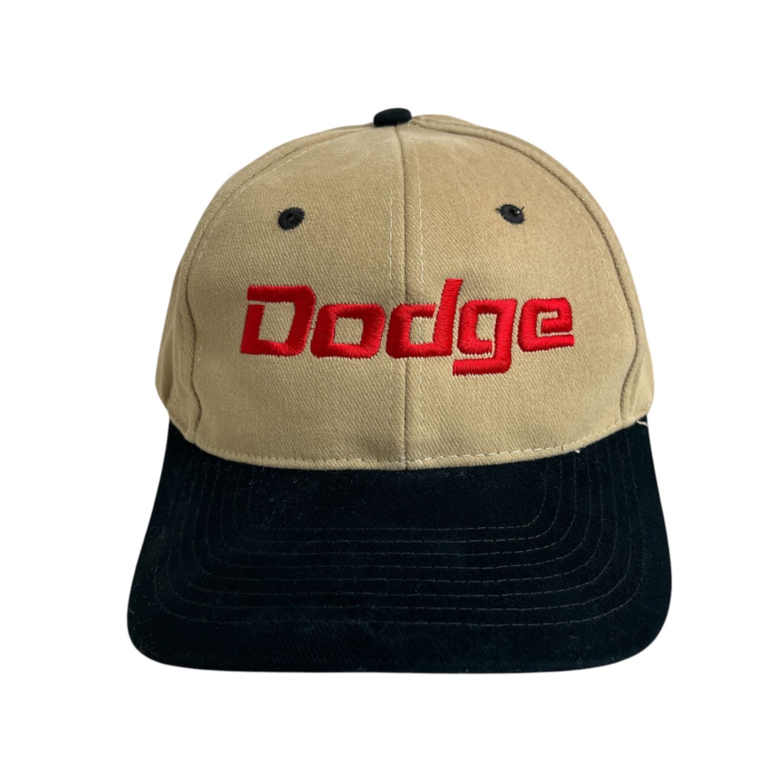 キャップ|帽子 Dodge ダッジ 6パネルキャップ アメ車 ツートン キャップ アース 刺繍ロゴ