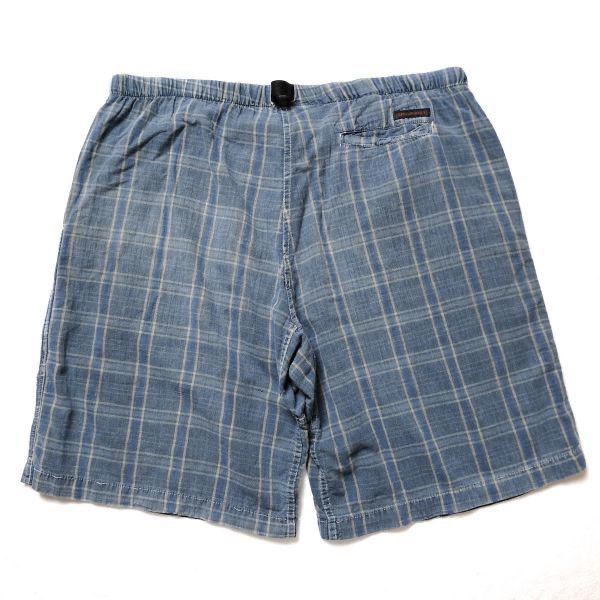 90's USA製 グラミチ チェック コットンショーツ (M) ショート 90's USA製 グラミチ チェック コットンショーツ (M) ショート