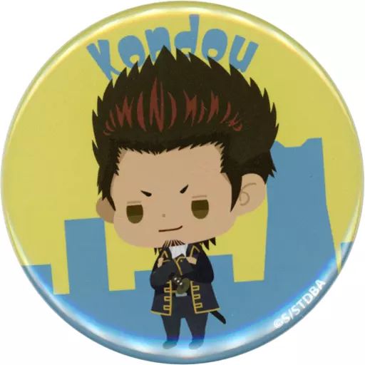 中古】バッジ・ピンズ 近藤勲 「銀魂コラボカフェ in Cafe Fan Base