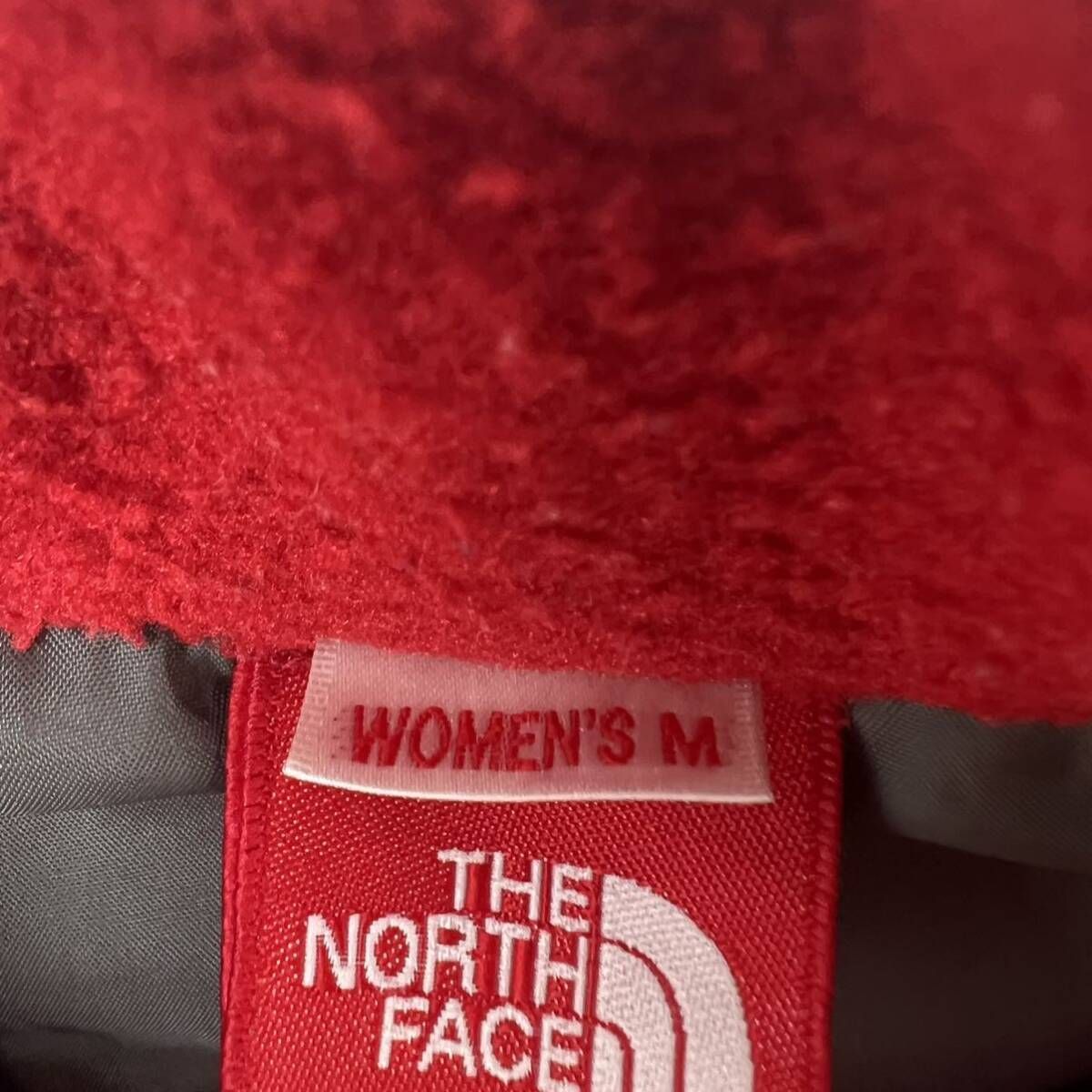 THE NORTH FACE ☆ ノースフェイス ウール ベスト 中綿 レッド 赤