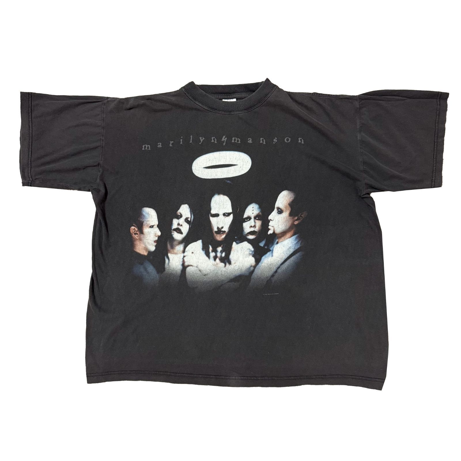 90s Marylin Manson ANTHCHRIST SUPERSTAR HAL 1997 バンドT Tシャツ