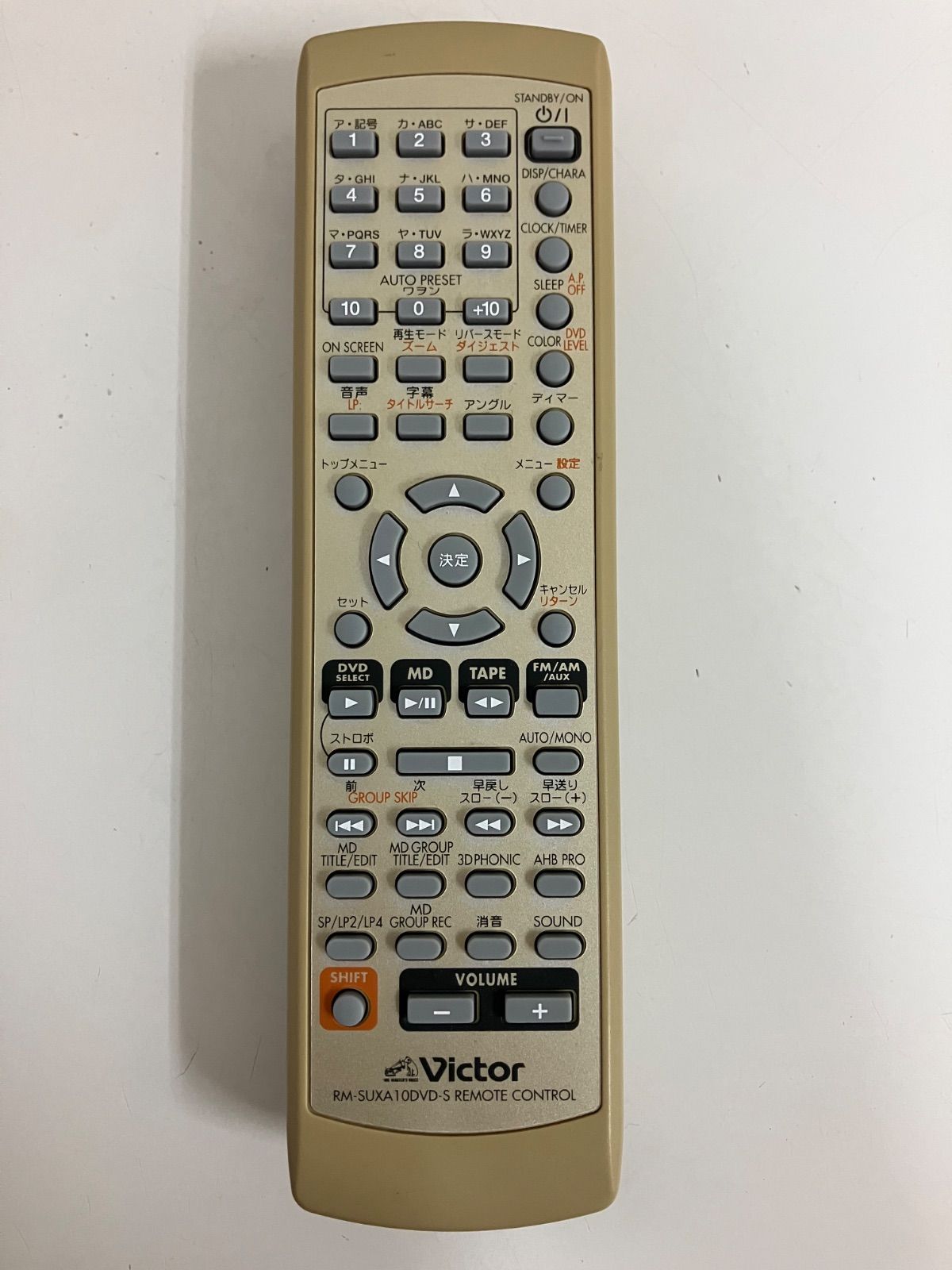 【中古】「非常に良い」ビクター 各社共通リモコン RM-A602-S 中古】ビクター 各社共通リモコン RM-A602-S - メルカリ