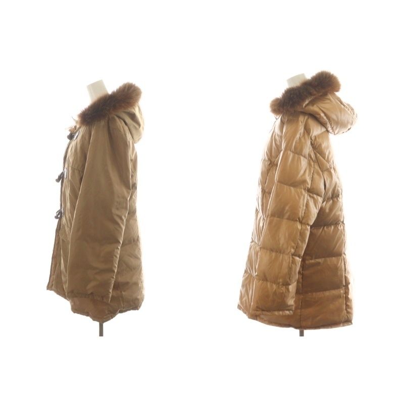 ダウンコート ロング丈