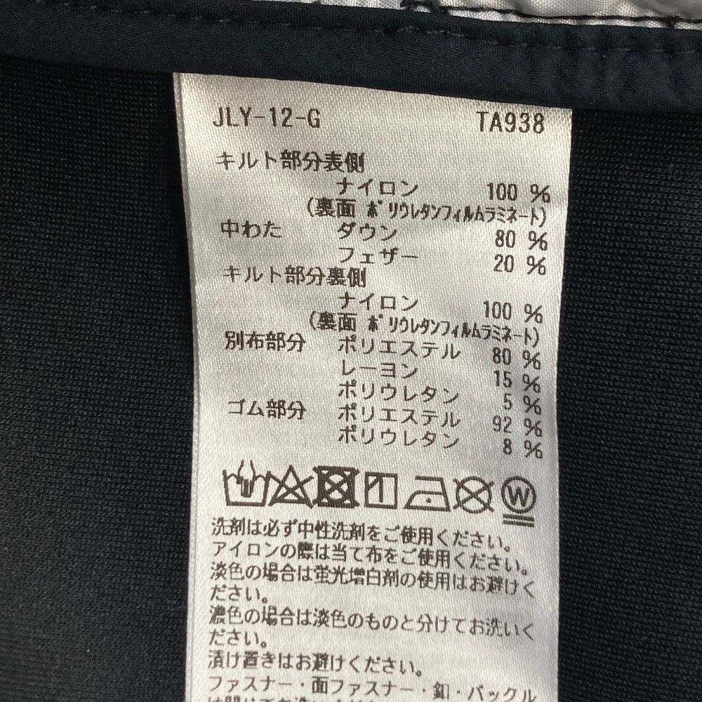サイズ：M TAYLOR MADE テーラーメイド ダウンジャケット ブラック系