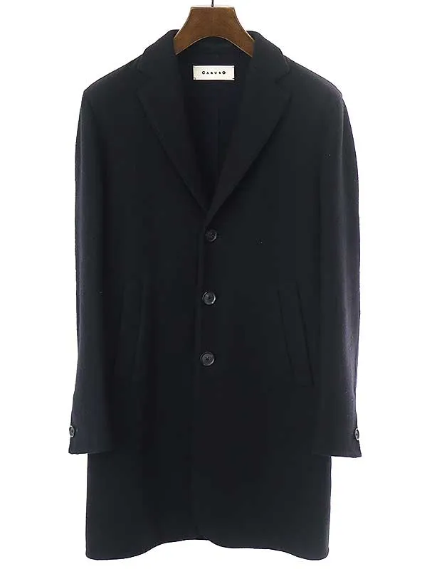 Caruso ウールカシミア チェスターコート Caruso ウールカシミア チェスターコート
