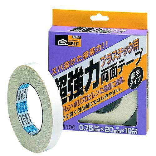 5営業日で発送 ニトムズ J1100超強力両面 プラ厚手箱20ミリ 36P