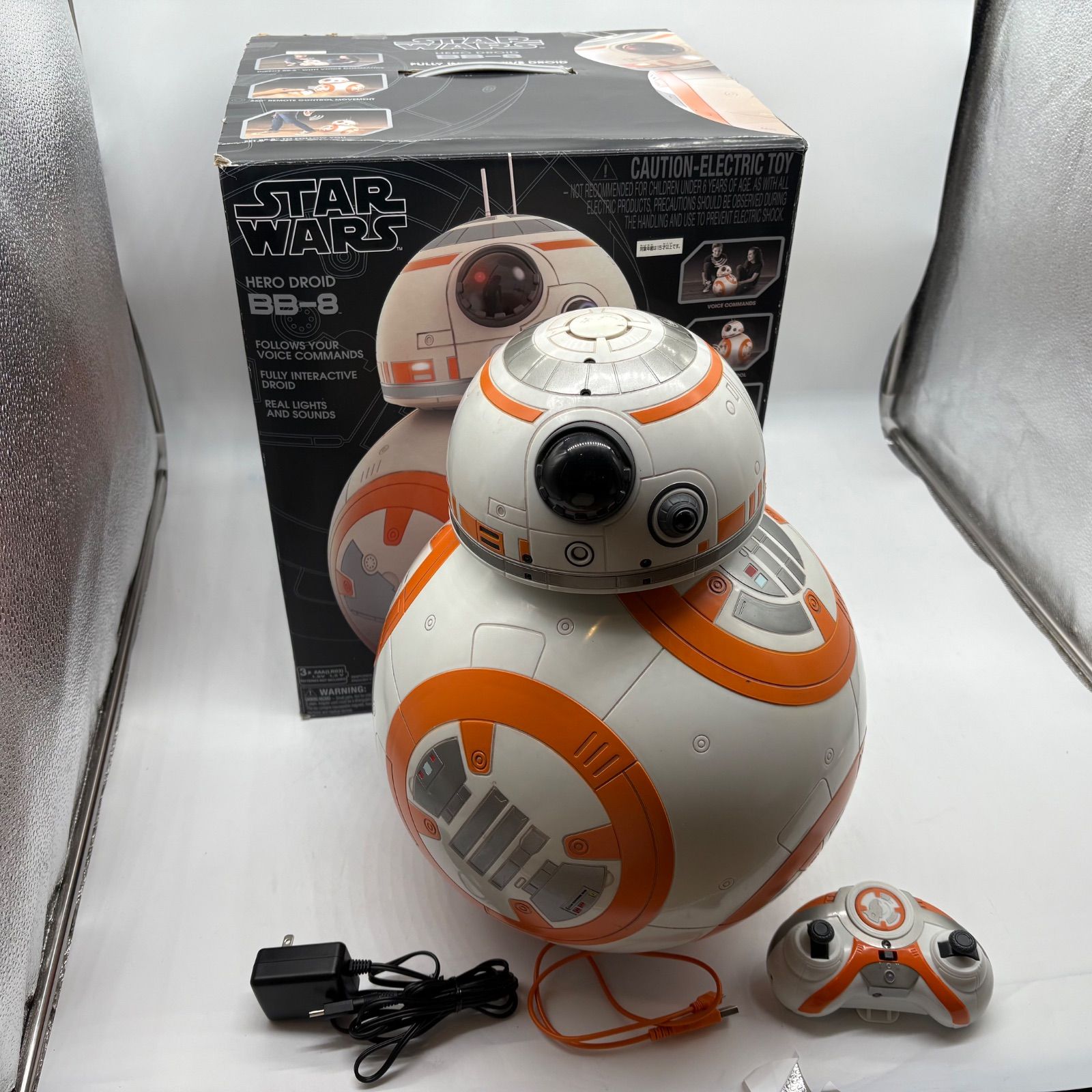 NO2271 日本正規代理店品 Sphero スター ウォーズ エピソード7 スター ウォーズ|フォースの覚醒 BB-8 ドライブ | ホログラム機能 R001ROW