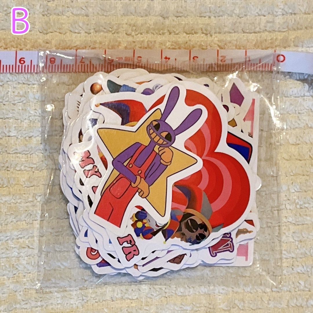 アメステシール アメイジングデジタルサーカス ステッカー（2枚入り）vol.2 – インフォ