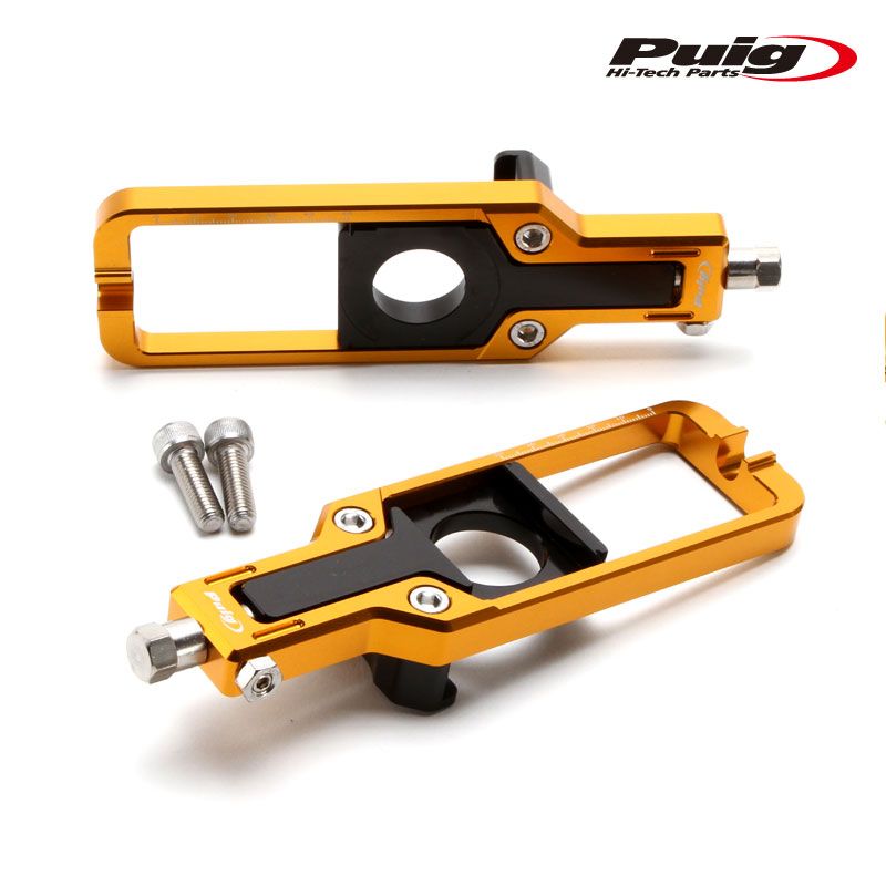 Puig 21191O CHAIN TENSIONER GOLD SUZUKI GSX-S1000 15-25 GSX-S1000GS 24-25 プーチ チェーン テンショナー