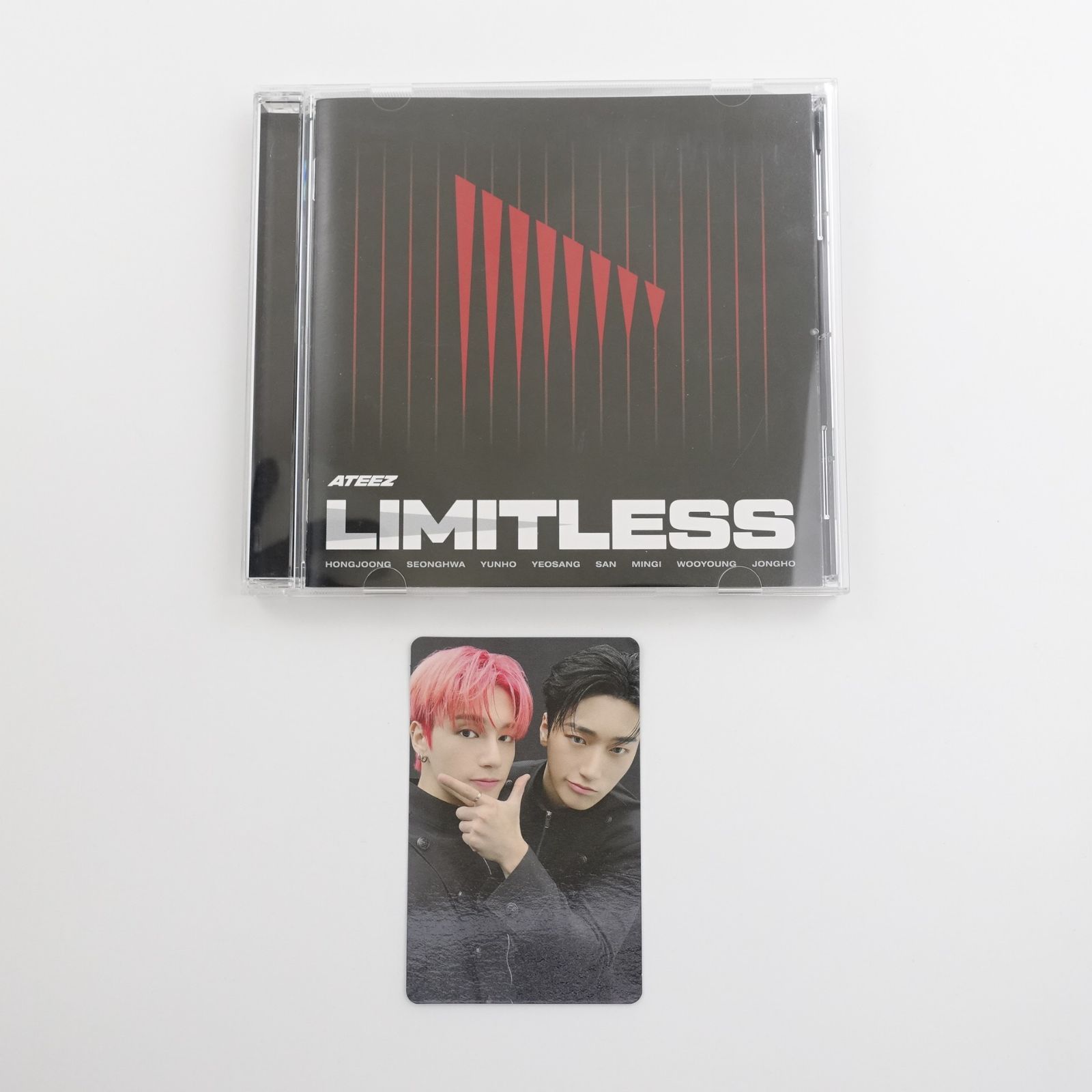ATEEZ サン ウヨン Limitless トレカ カード フォト CD 通常盤 SAN