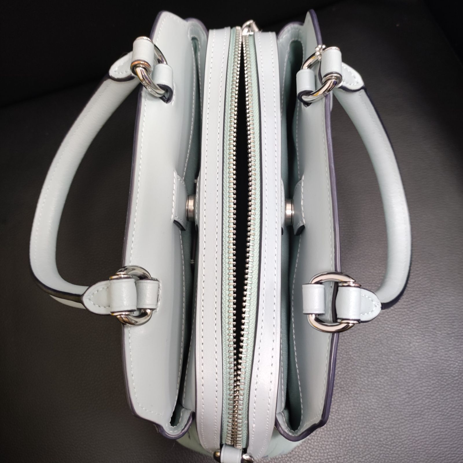 COACH ミニリリー キャリーオール 2way ハンドバッグ ショルダー 花柄 COACH ミニリリー キャリーオール 2way ハンドバッグ ショルダー 花柄