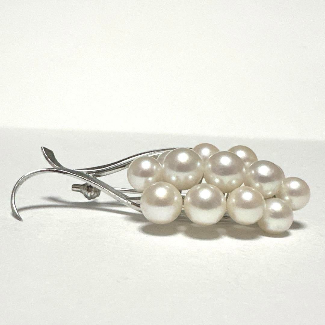 ミキモト MIKIMOTO ブローチ SV パール約5.7-6.8mm(13P) - メルカリ