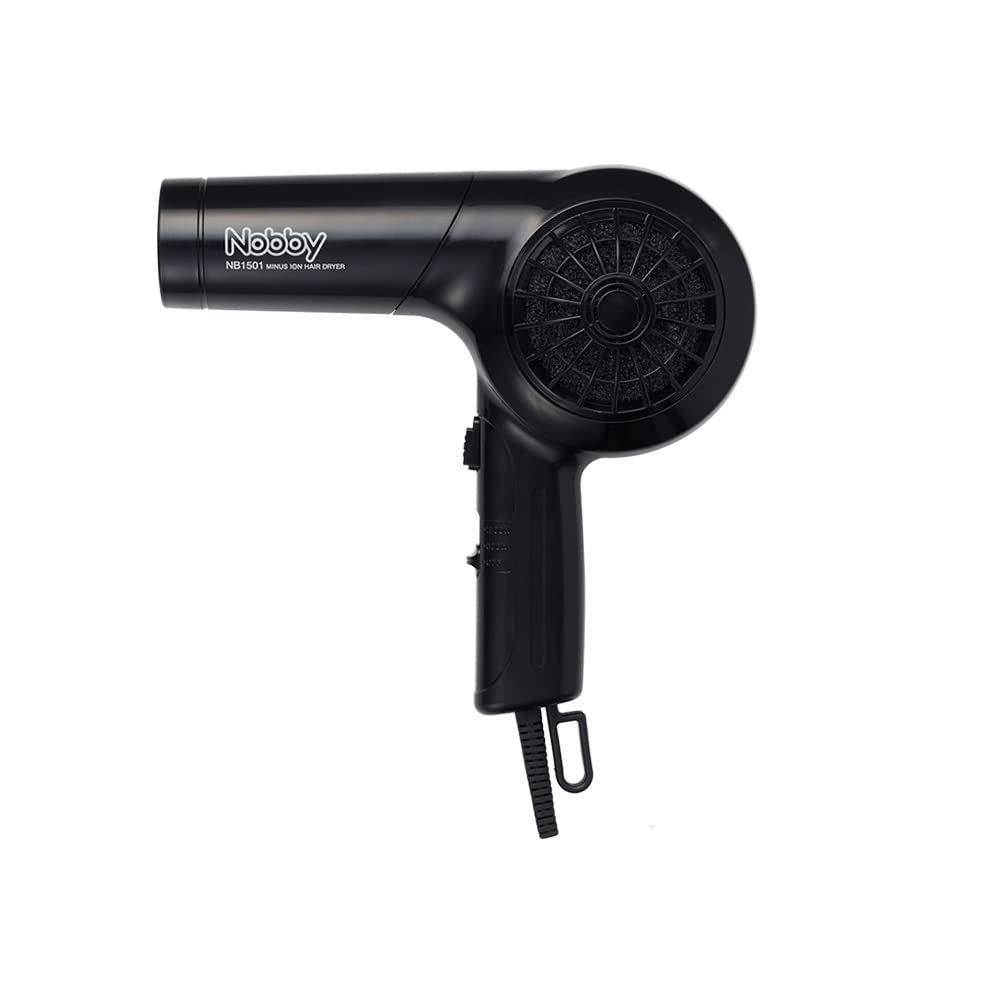 【人気商品】ブラック 1個 NB1501 マイナスイオンヘアードライヤー (x ノビー(Nobby) 1) テスコム