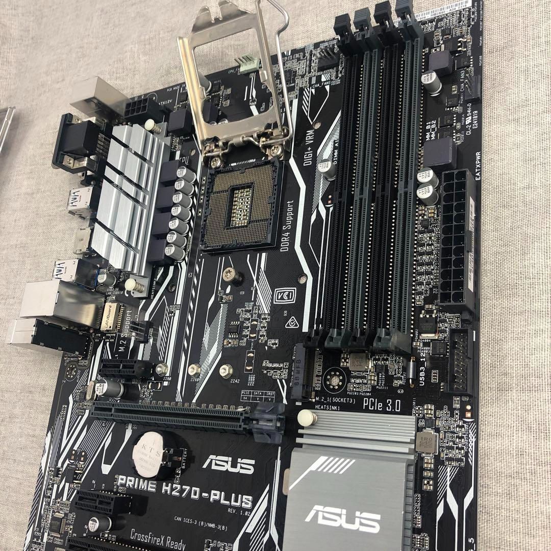 マザーボード ASUS PRIME H270-PLUS【起動確認済】/MB_M230248 - メルカリ